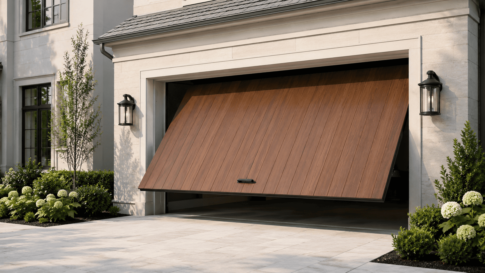 Garage door repair in progress — Kellyville